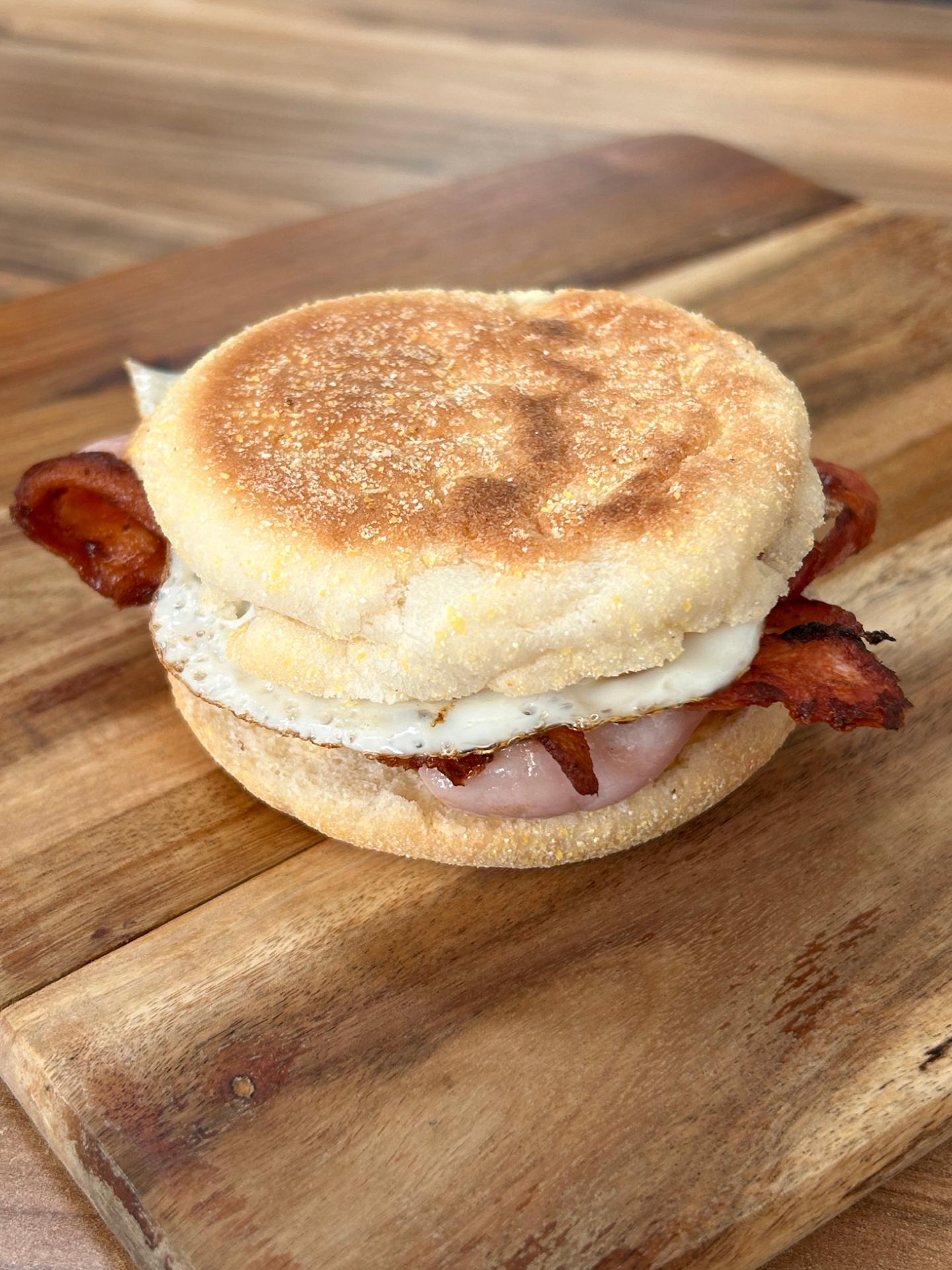 English Bacon & Egg Muffin