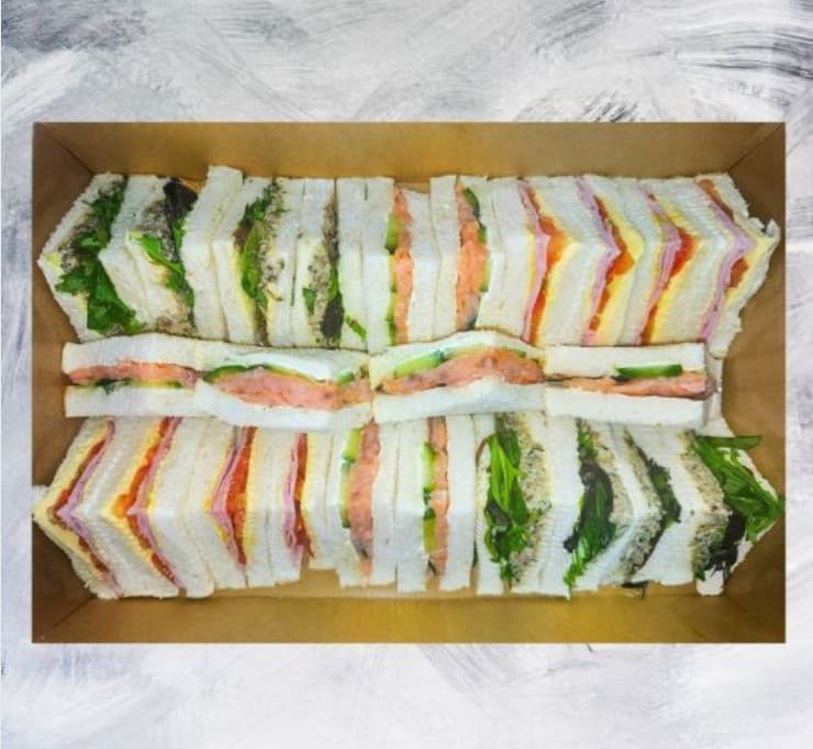 Meat and Seafood Sandwich Box (24 Pieces)