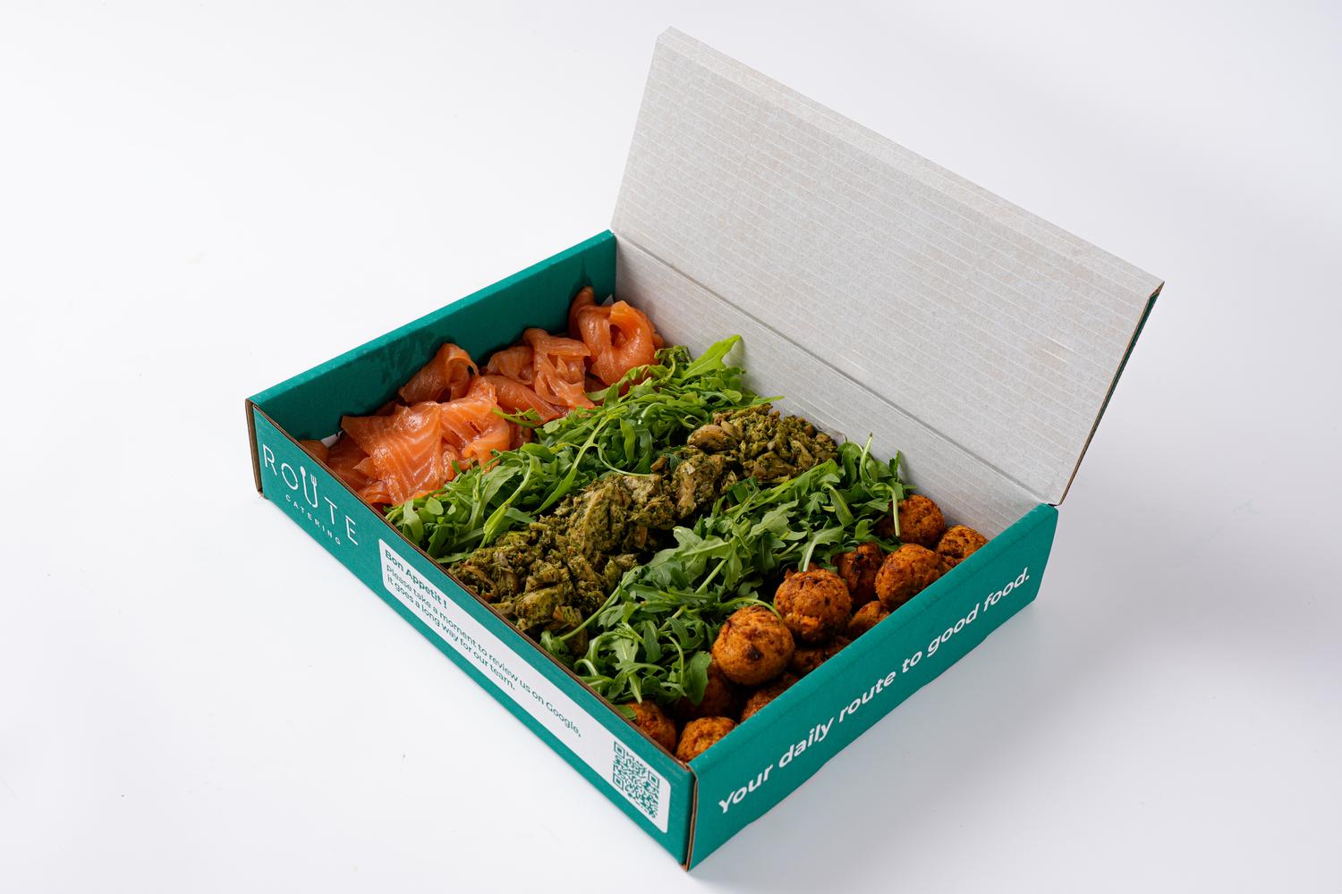 Protein with two Salad Platter - Serves 6 (J-S)