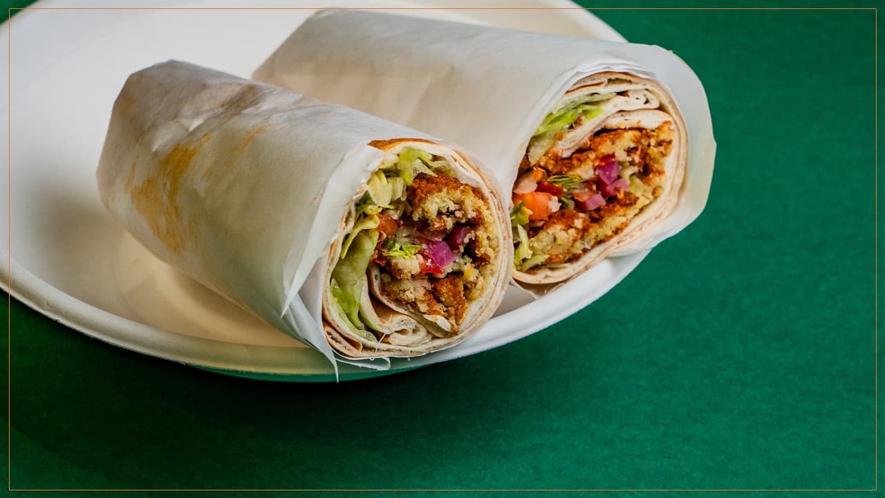 Vintage Falafel Wrap 