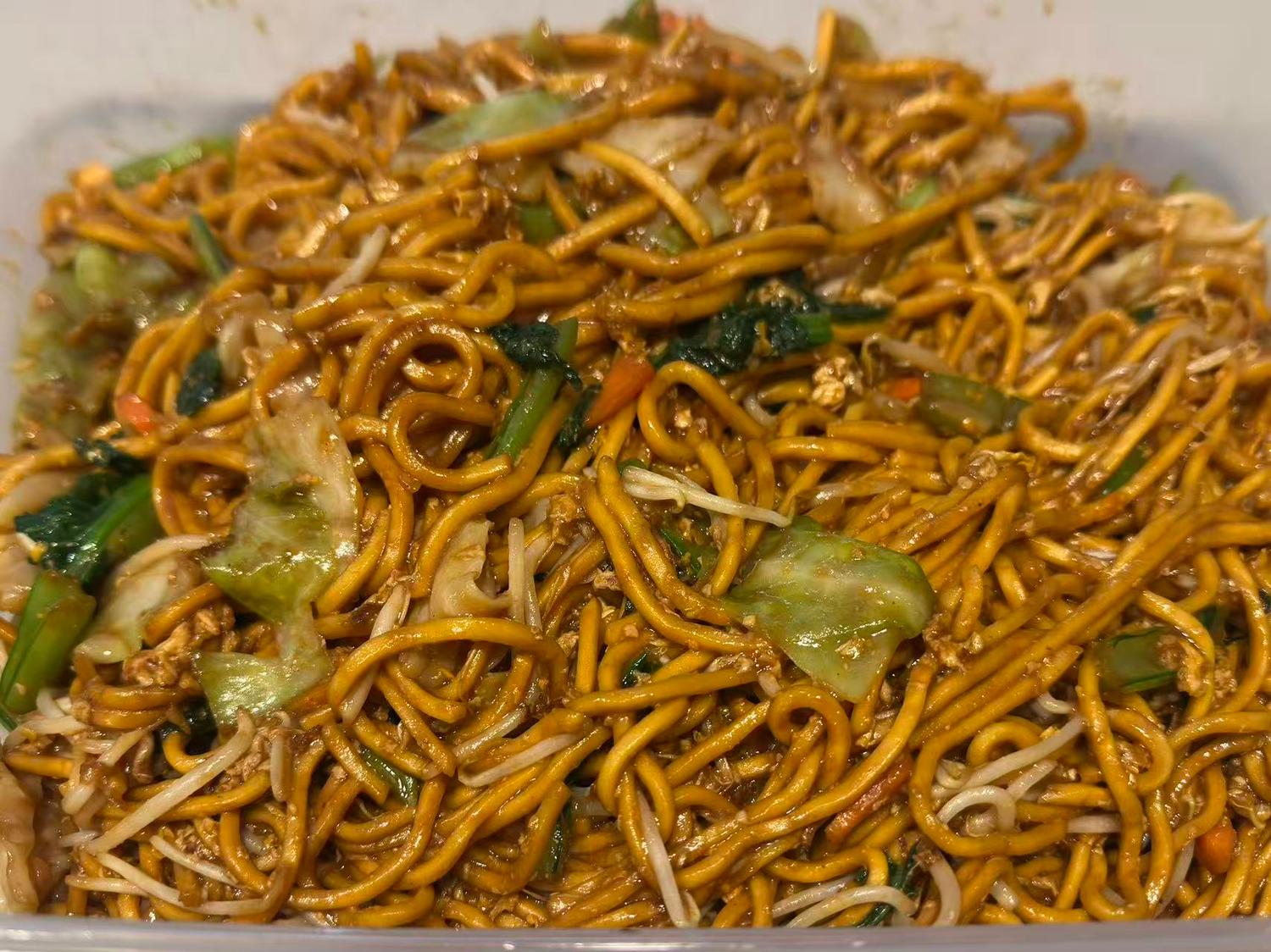Stir Fried Hokkien Noodles Platter