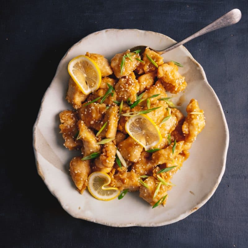 Lemon Chicken Platter