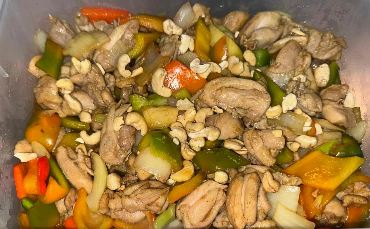 Chicken with Cashew Stir Fry Platter