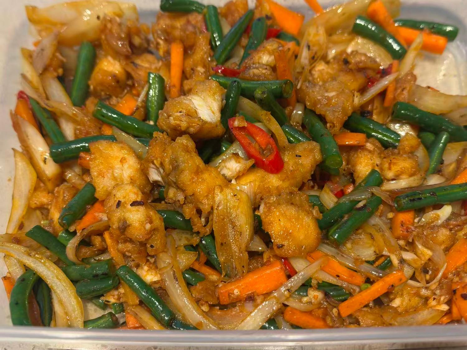 Sambal Fish Platter