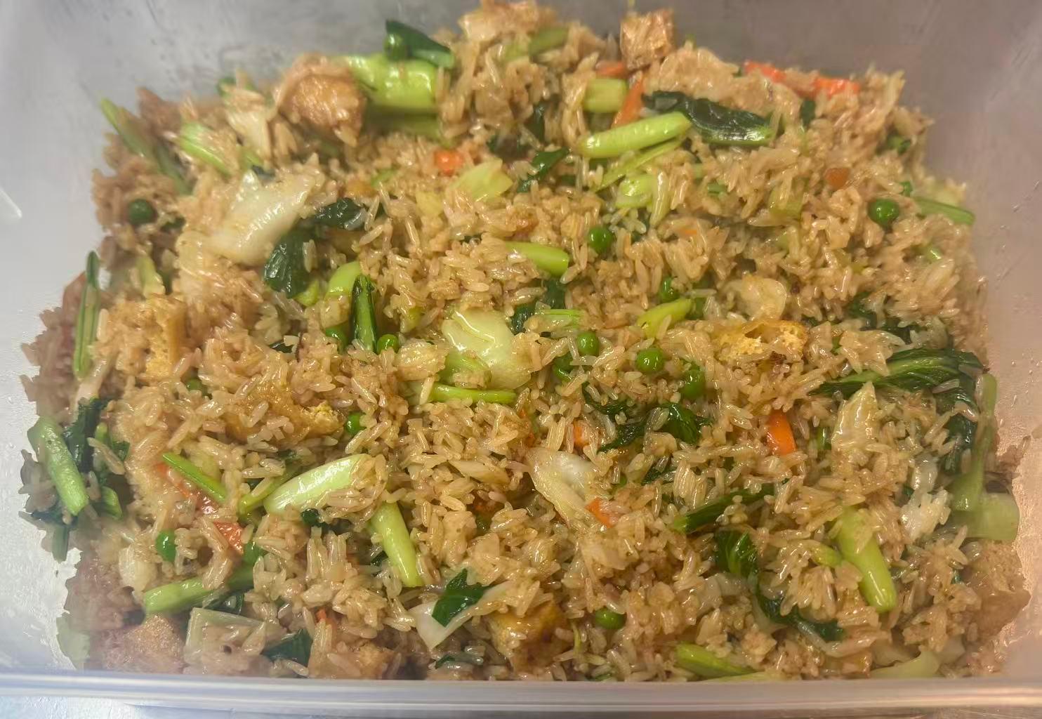 Vegan Special Fried Rice Platter