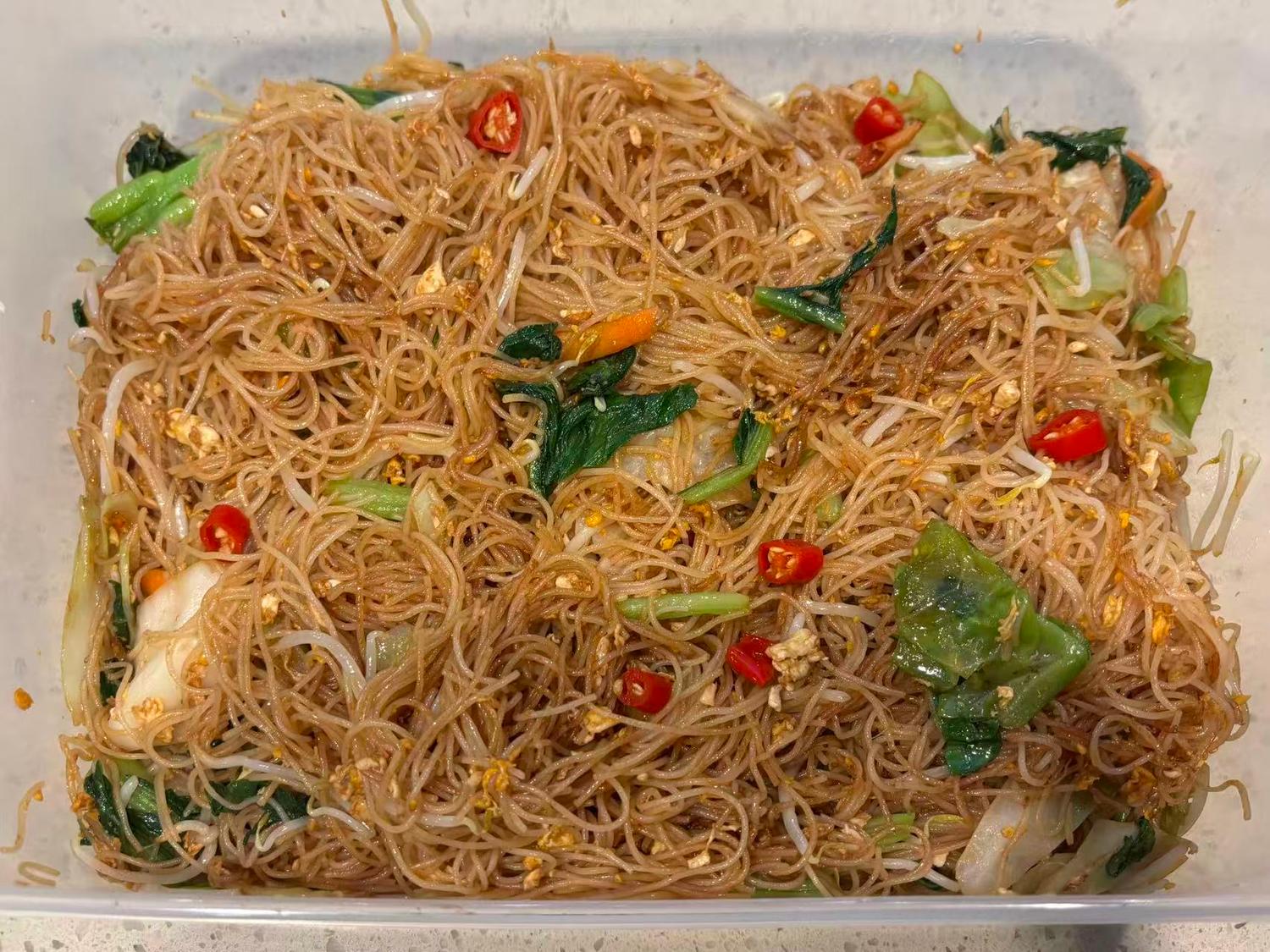 Mihun Goreng - Spicy Fried Vermicelli Platter