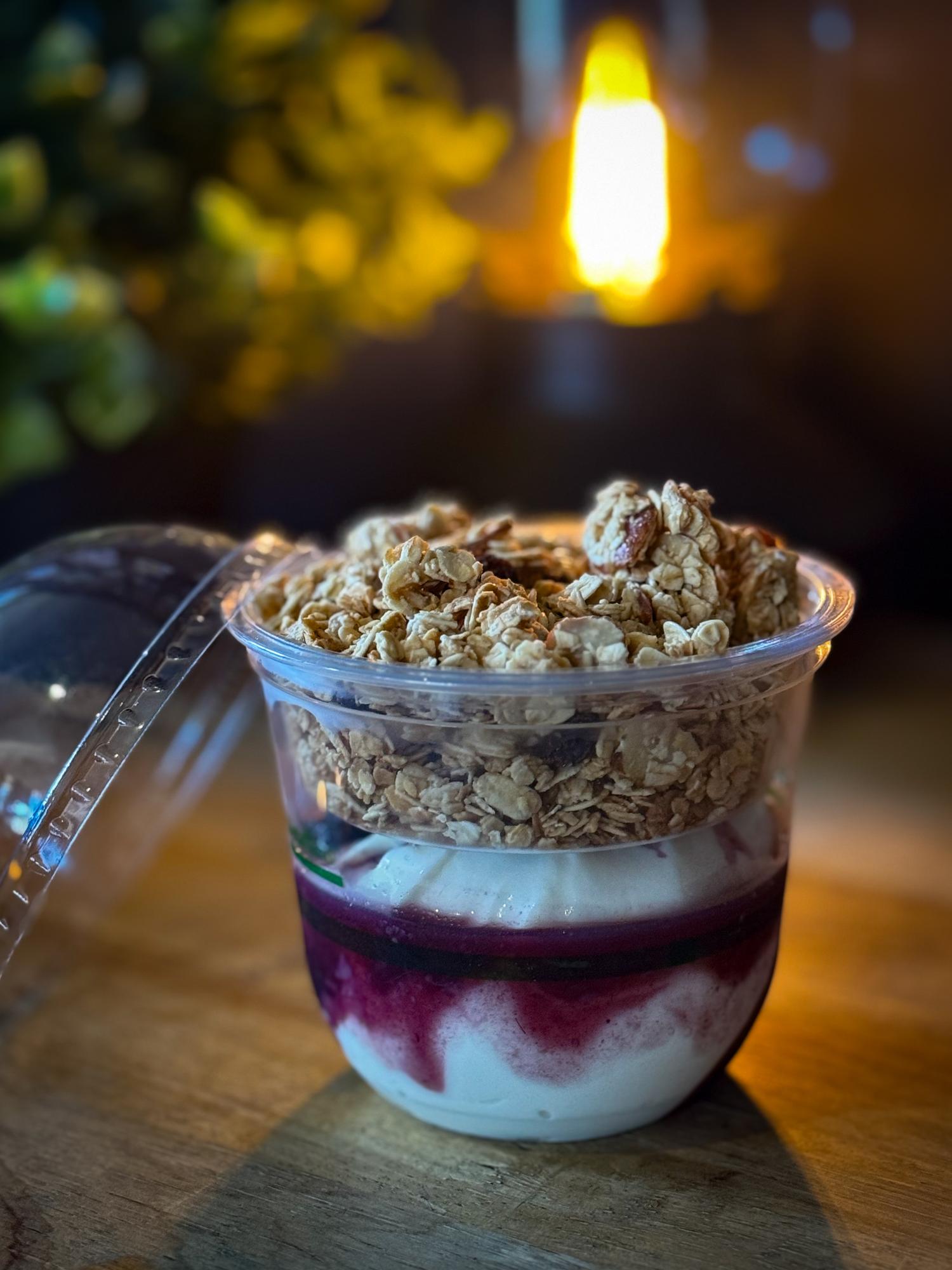 Coconut Yoghurt and  GF Granola