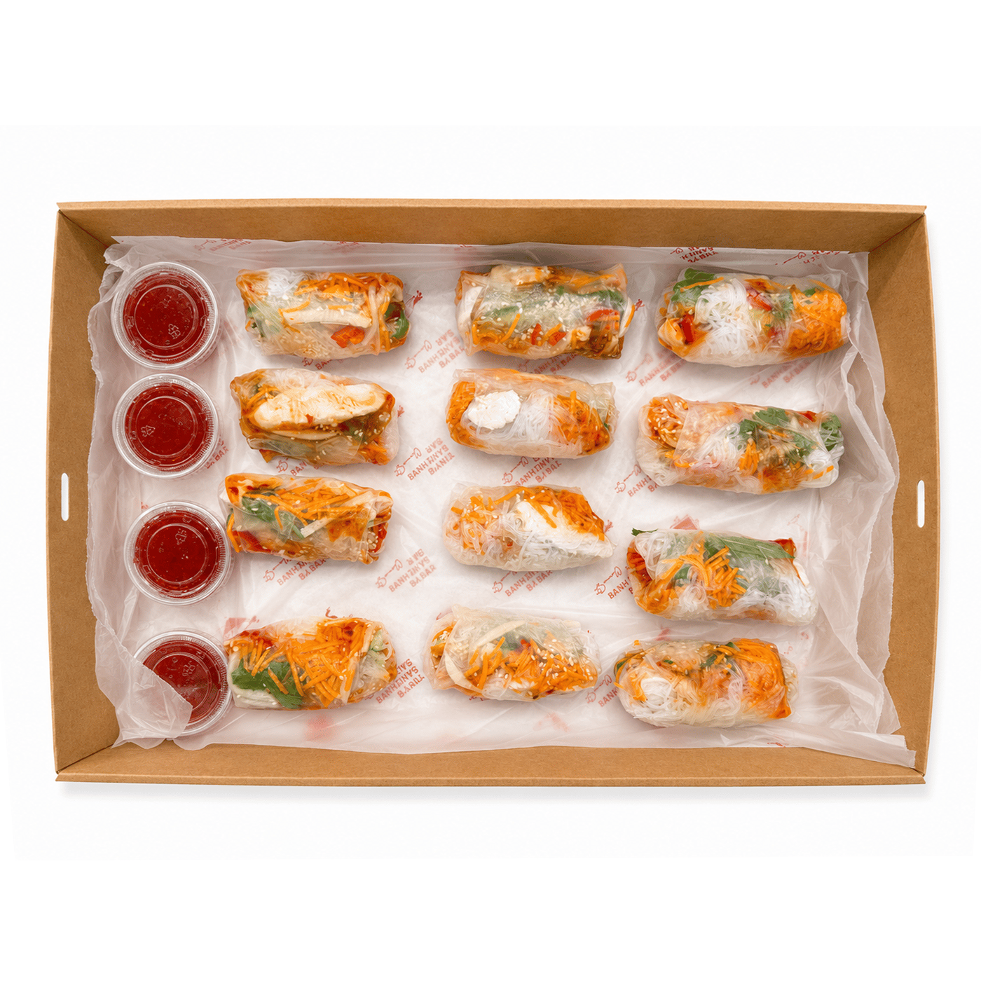 Chicken Rice Paper Rolls Platter (24pcs)