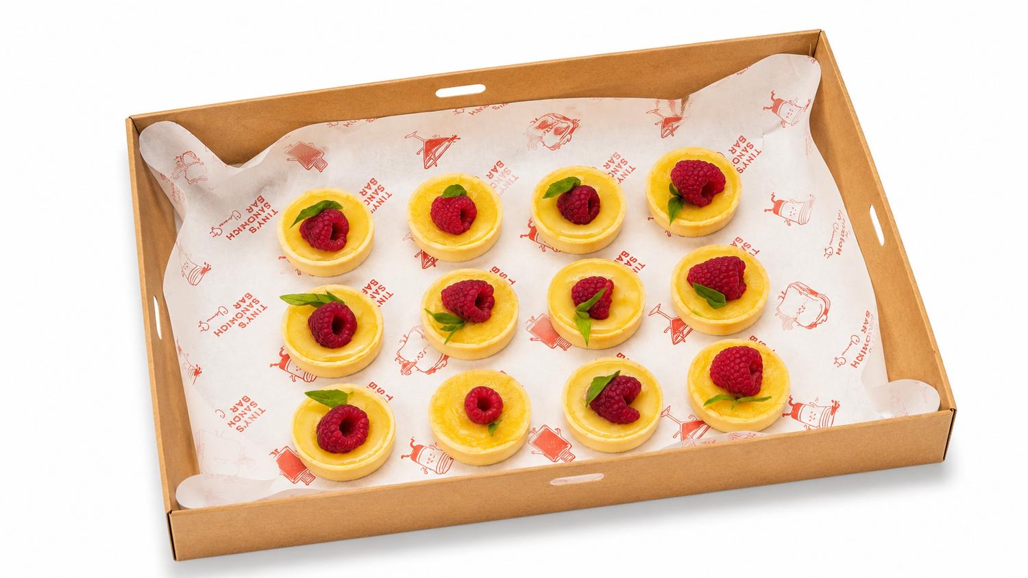 Mini Lemon Tarts Platter (12pcs)