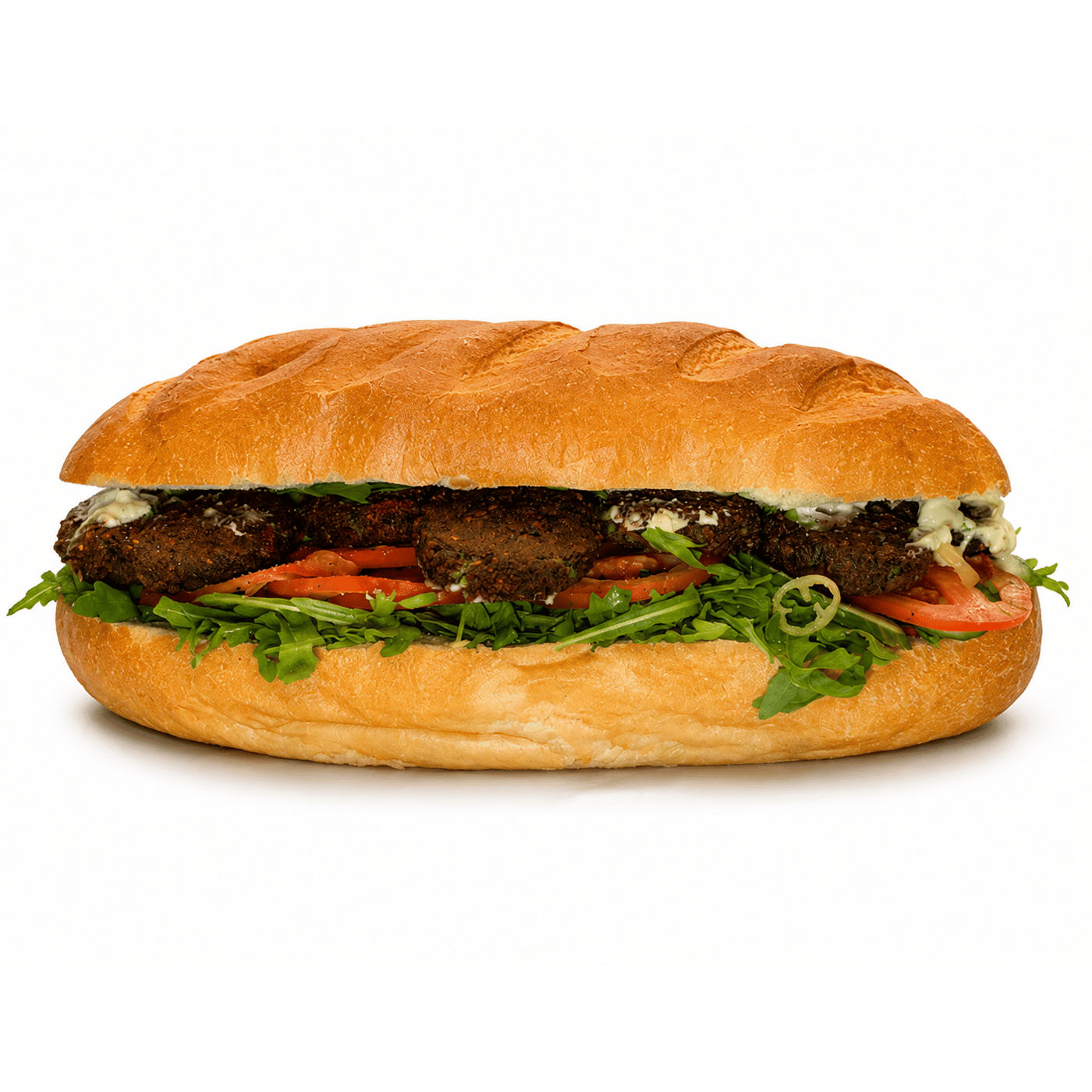Falafel Sandwich Platter