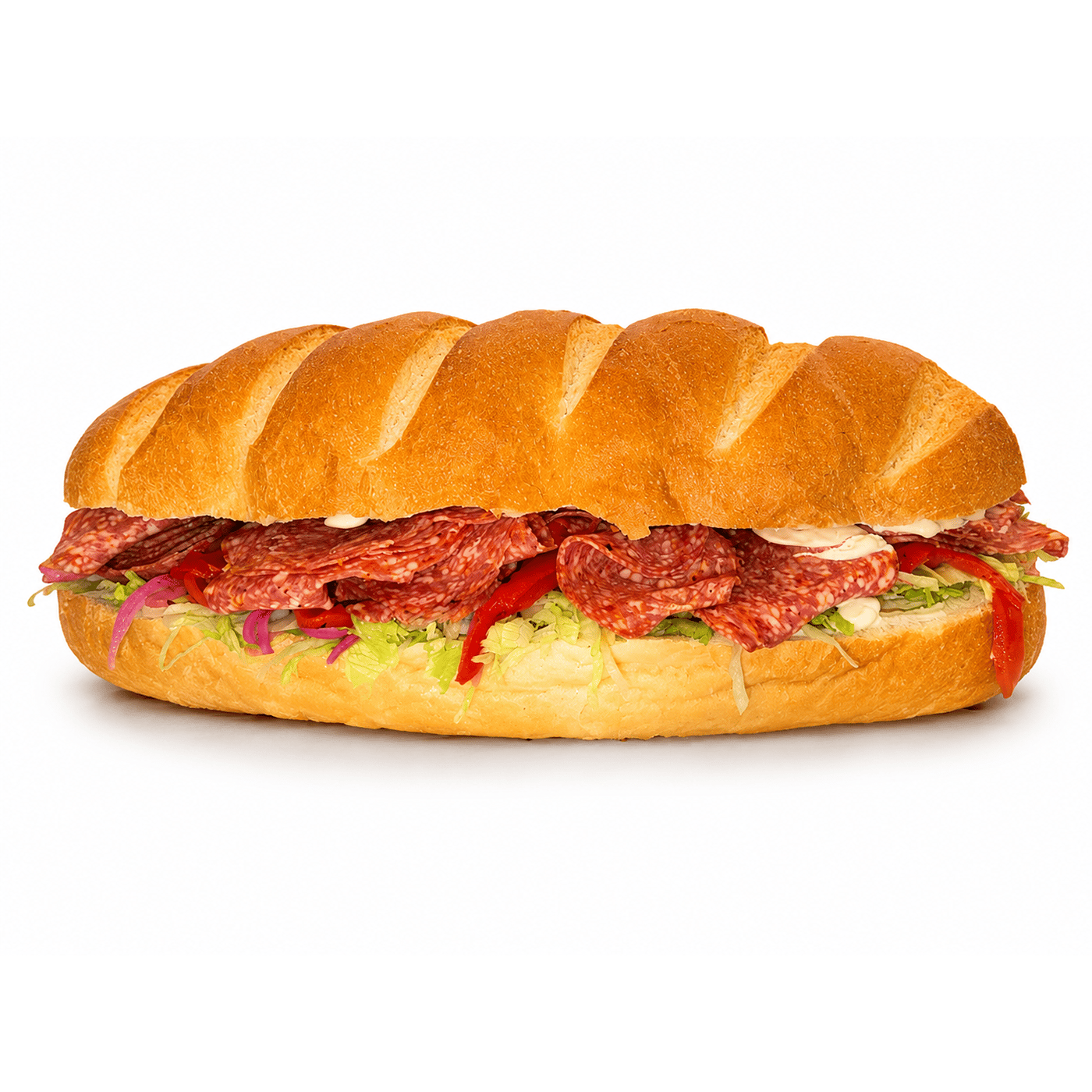 Hot Salami Sandwich Platter