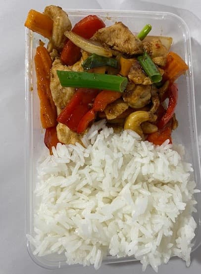Cashew Nut Stir Fry with Rice Single Pack