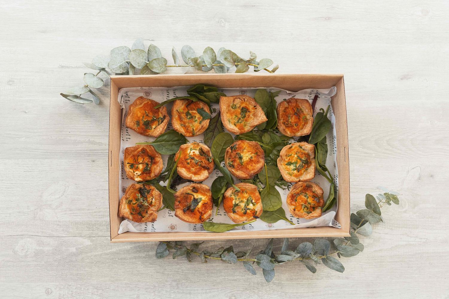 Seasonal Gluten Free Mini Quiche