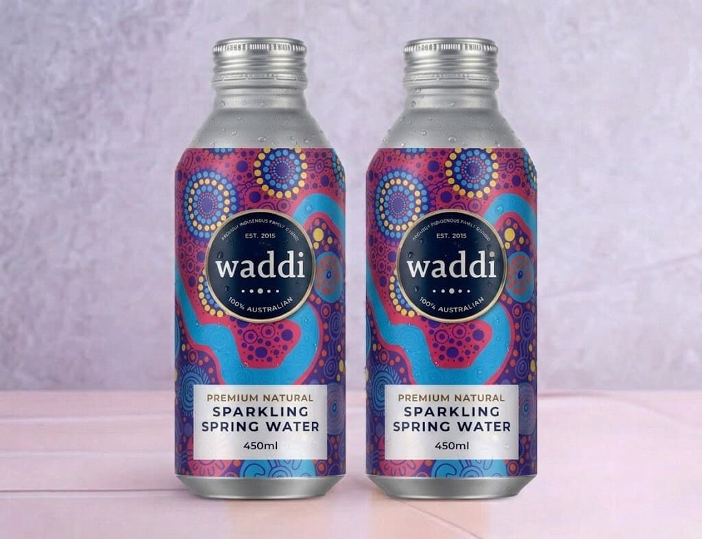 Waddi Sparkling Water Bottle