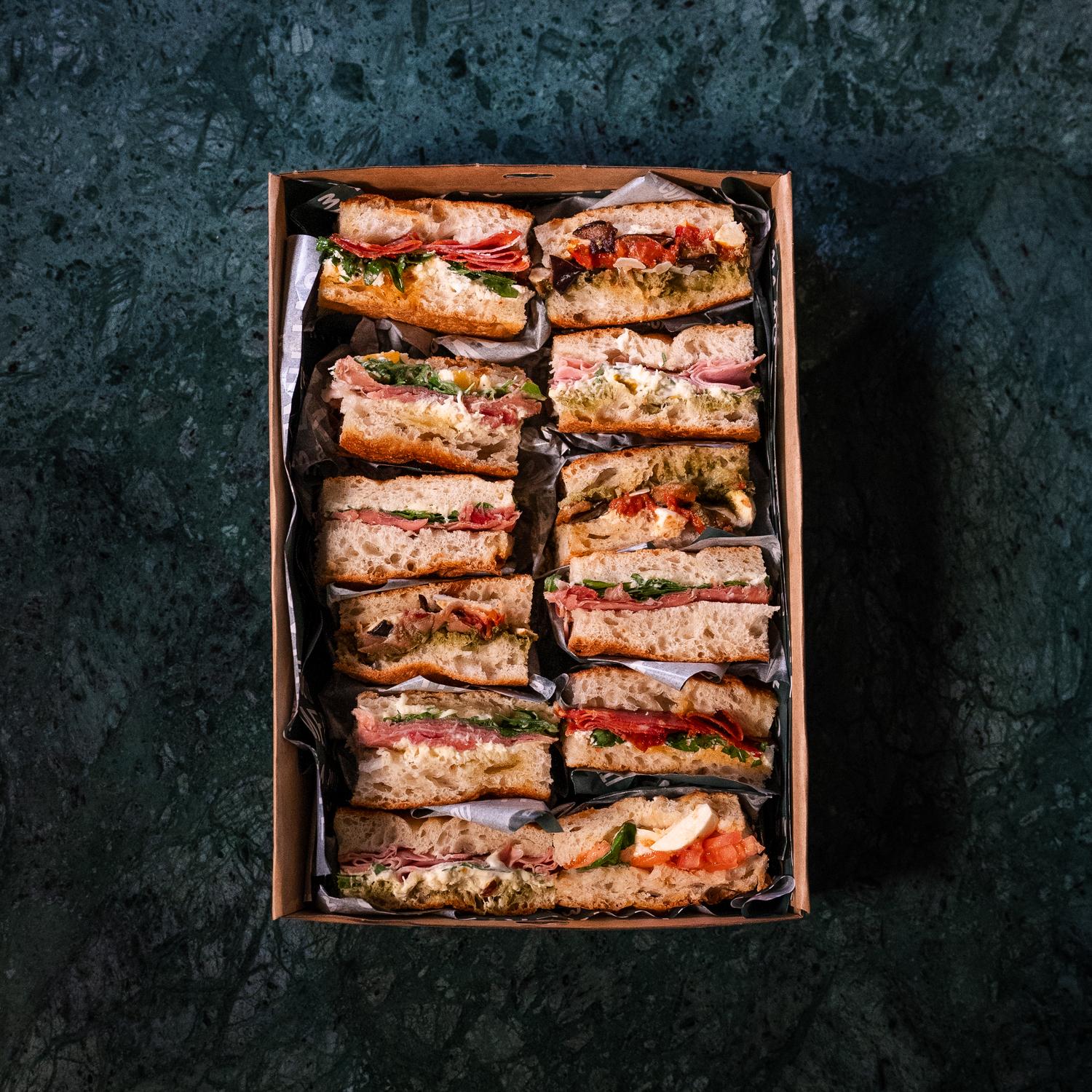 Focaccia Sandwich Box (Regular Size)