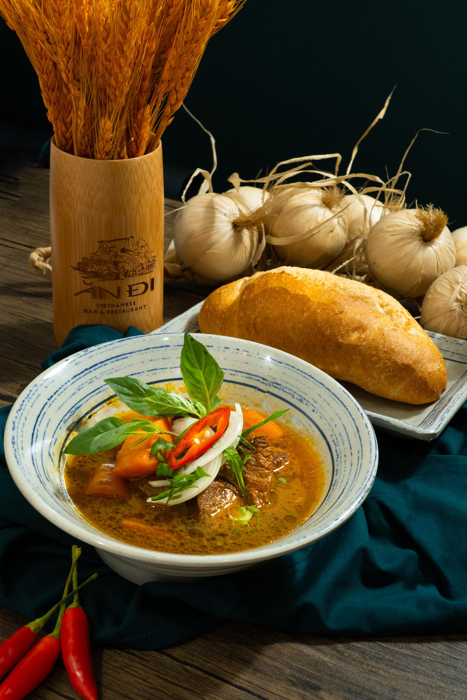 Slow Cooked Beef Stew on Rice