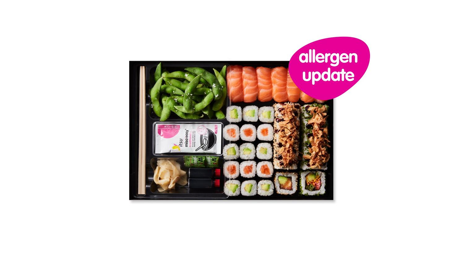 Sushi'dragon platter