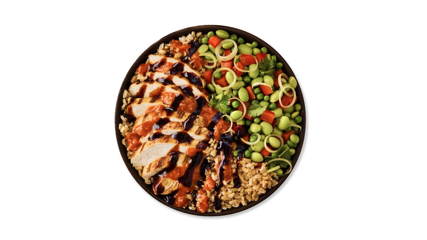 Spicy chicken teriyaki rice'bowl