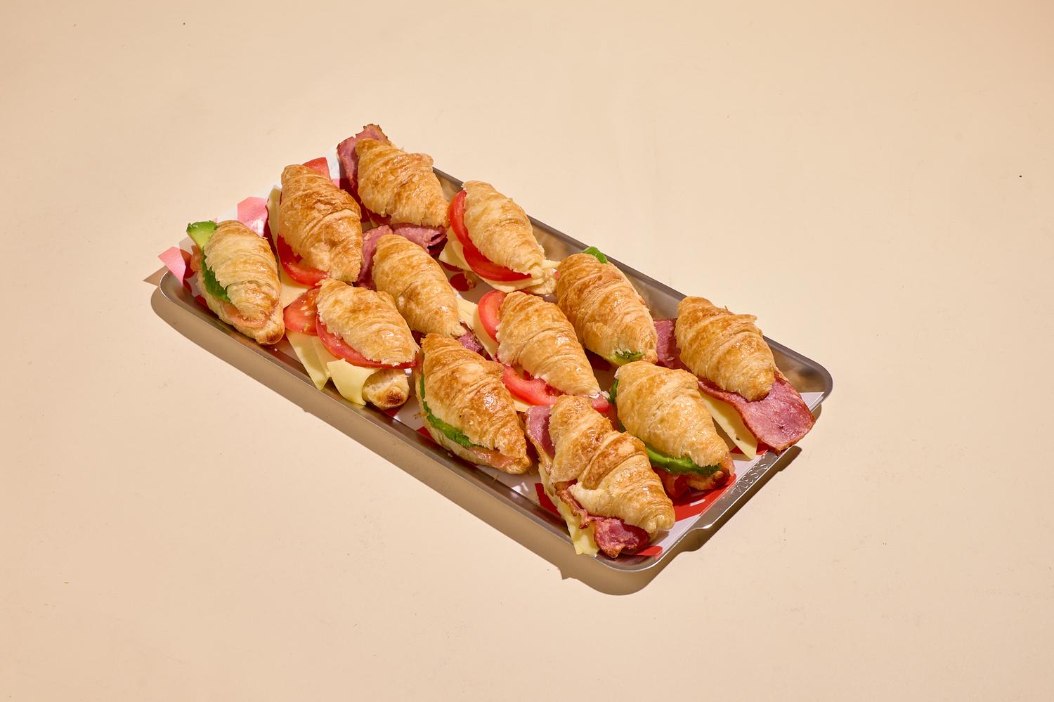 Filled Mini Croissants Platter