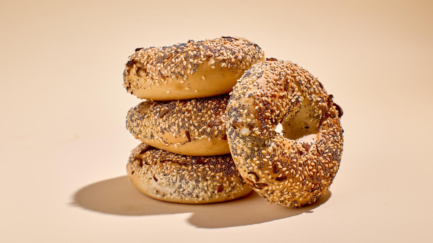 Pack of 4 Everything Bagels
