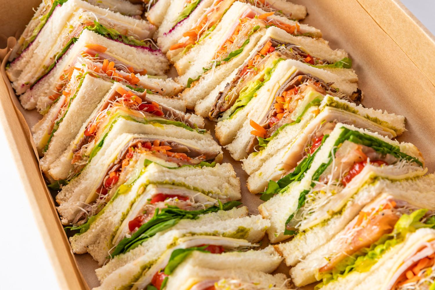Melbourne Cup Gourmet Mixed Sandwiches