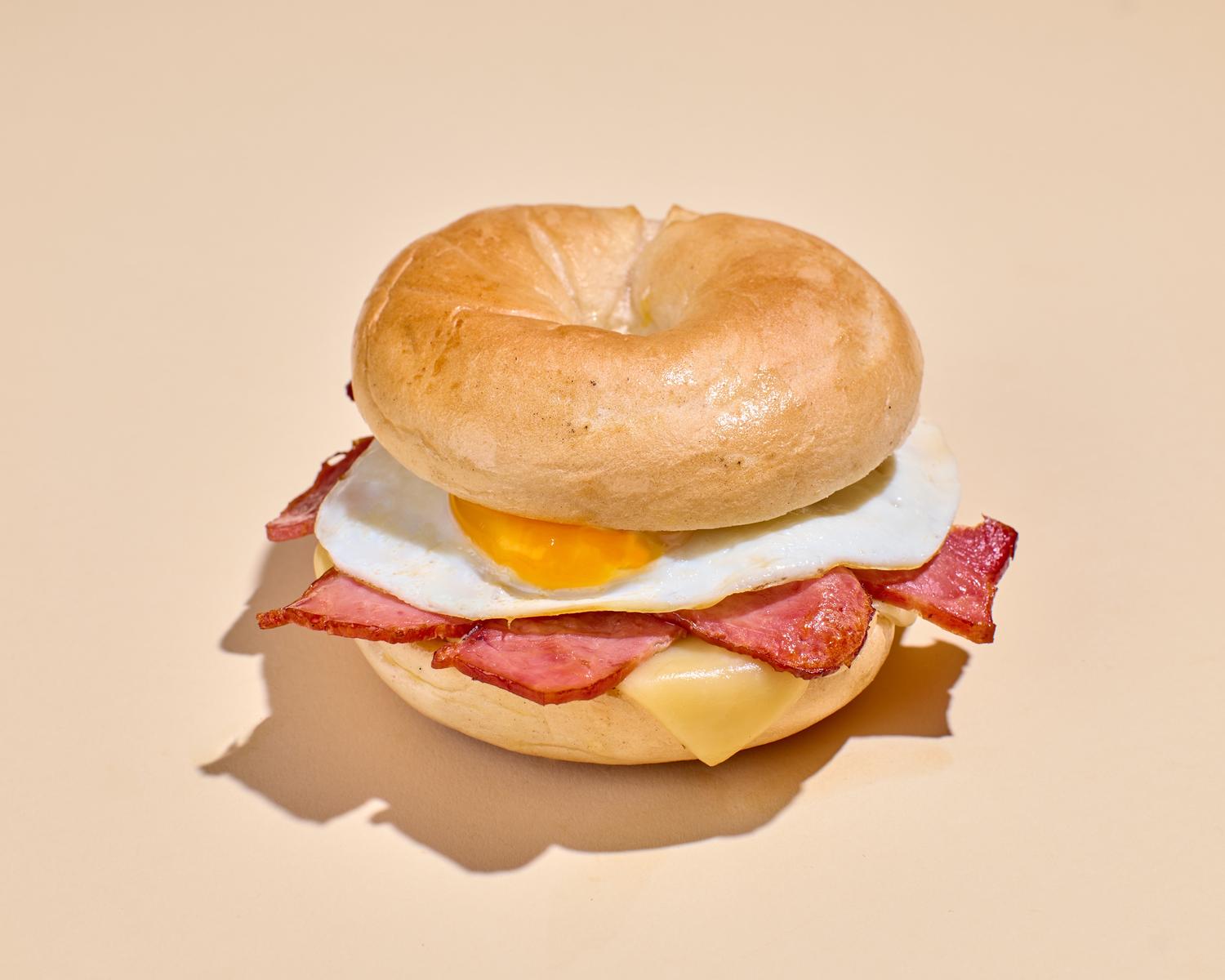 Fried Egg Bagel