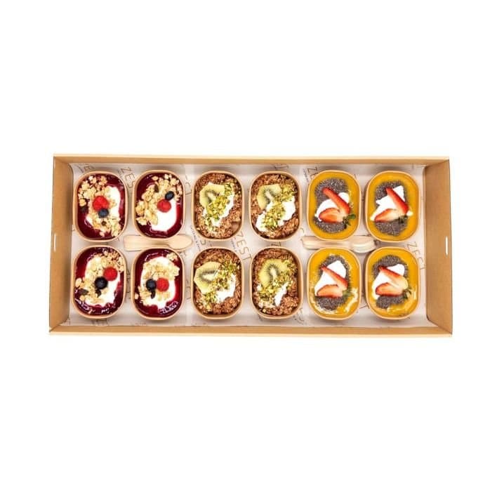 Yoghurt, Muesli & Chia Pots Collection (Box of 12)