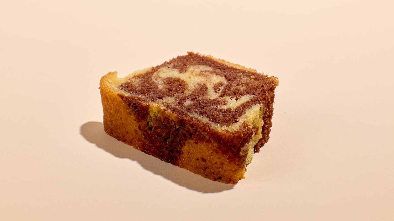 Slice of Marble Cake