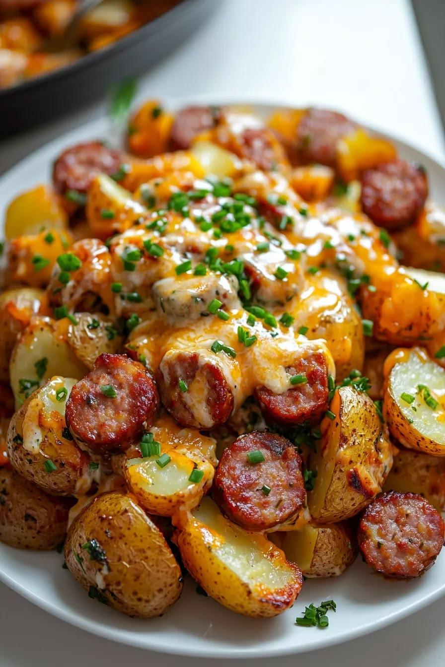 Cajun Potato, Feta & Chorizo Salad Platter(Medium)