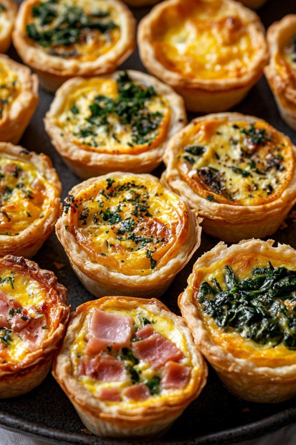 Bacon and Egg Savoury Tart
