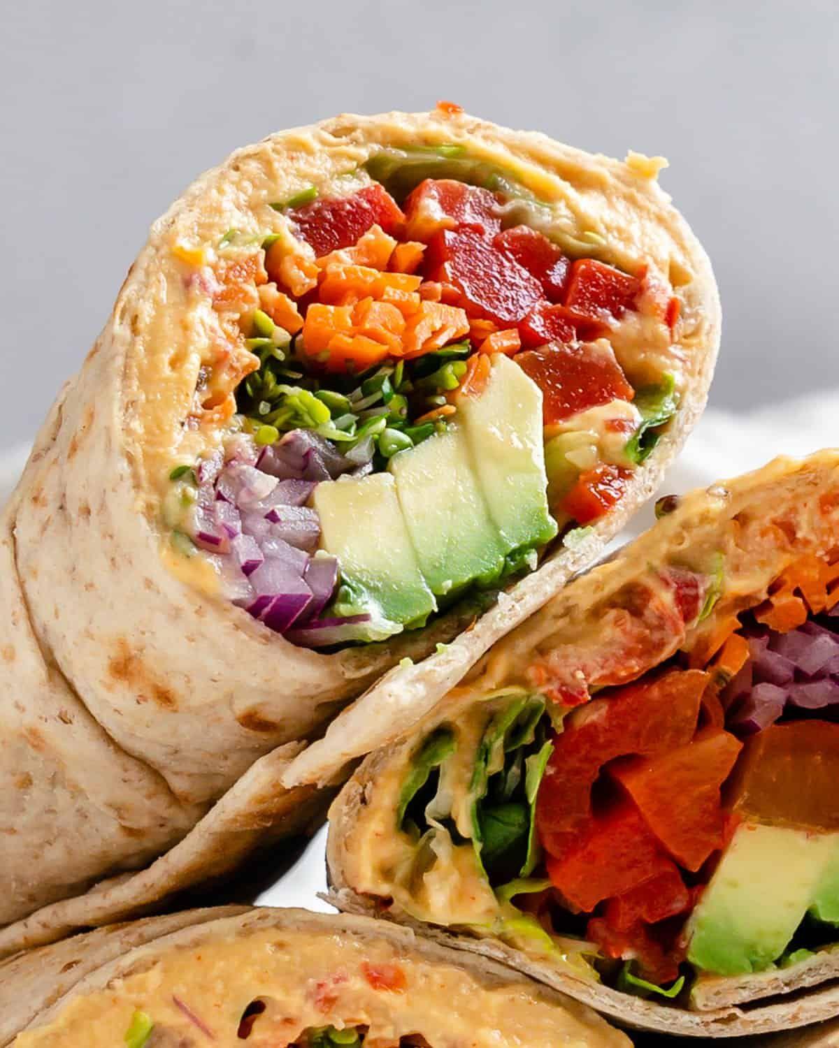 Vegetarian Tortilla Wraps