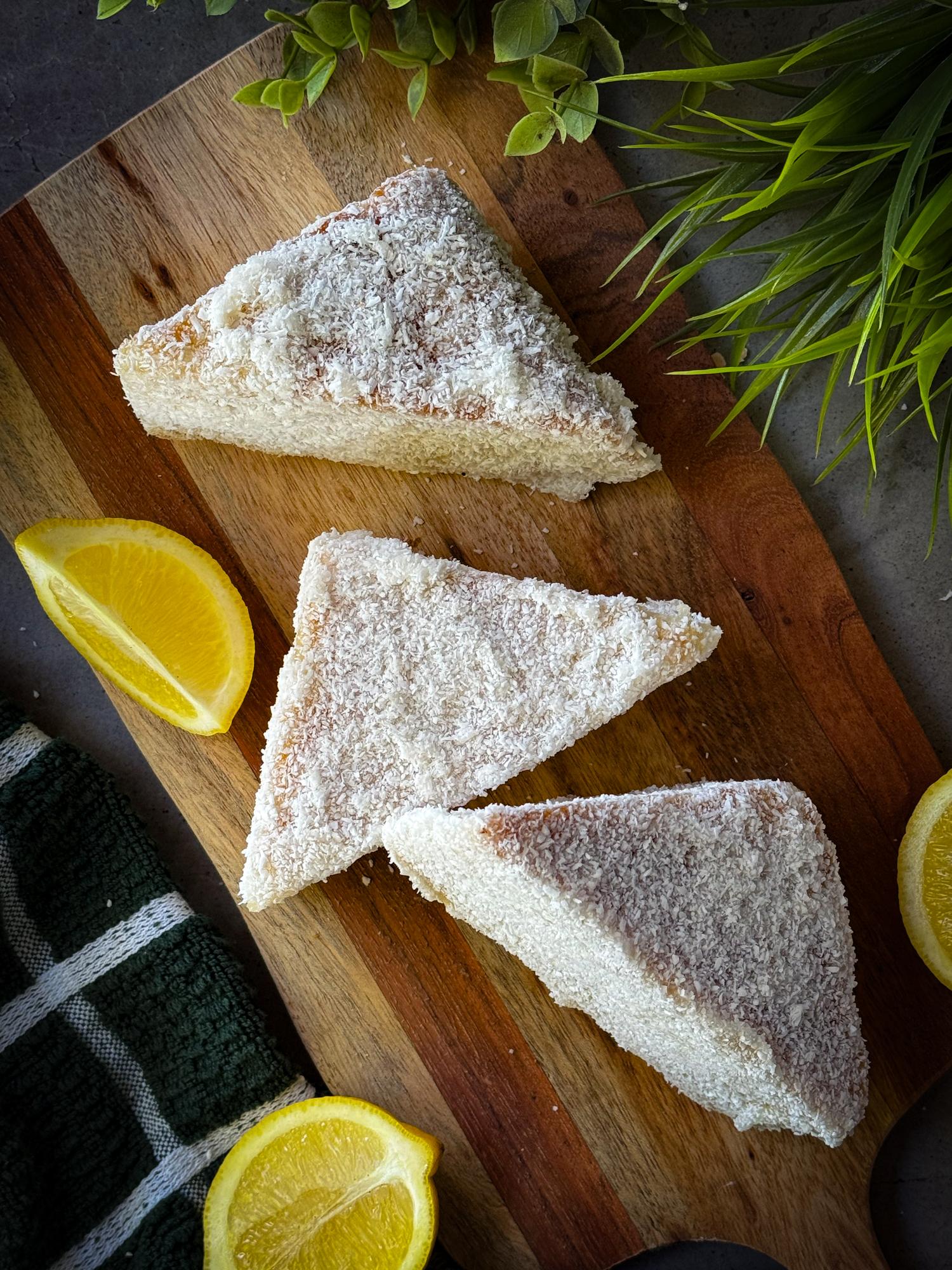 Vegan and Gluten Free Lamington