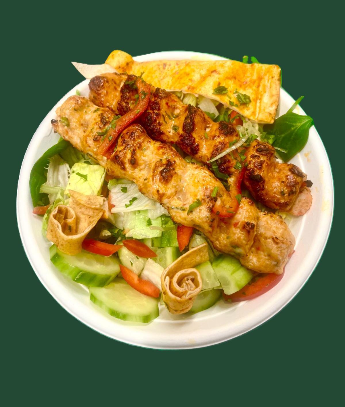 Chicken Kebab Salad Bowl