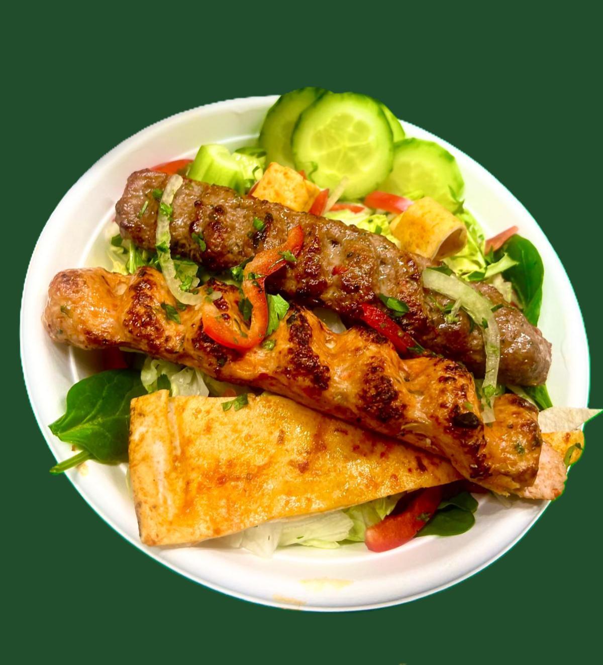 Mix Kebab Salad Bowl