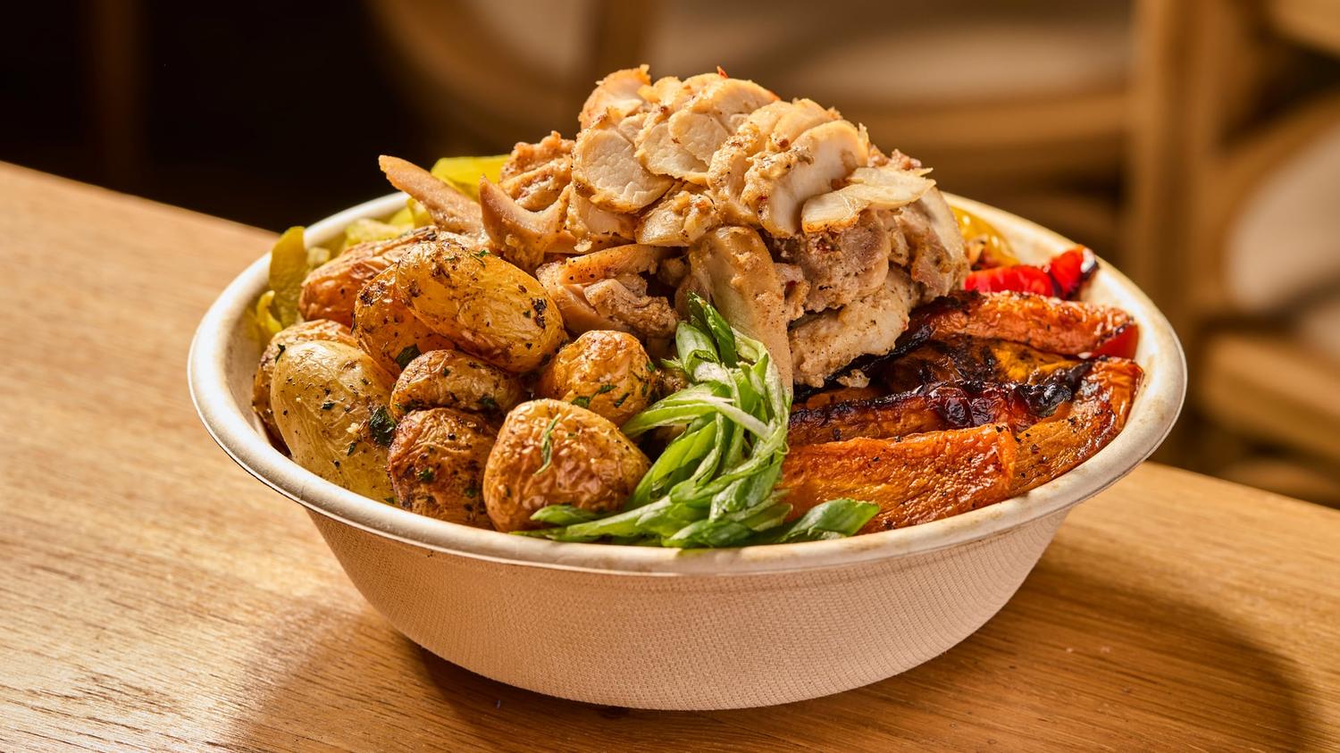 Lebanese Chicken Shawarma Bowl