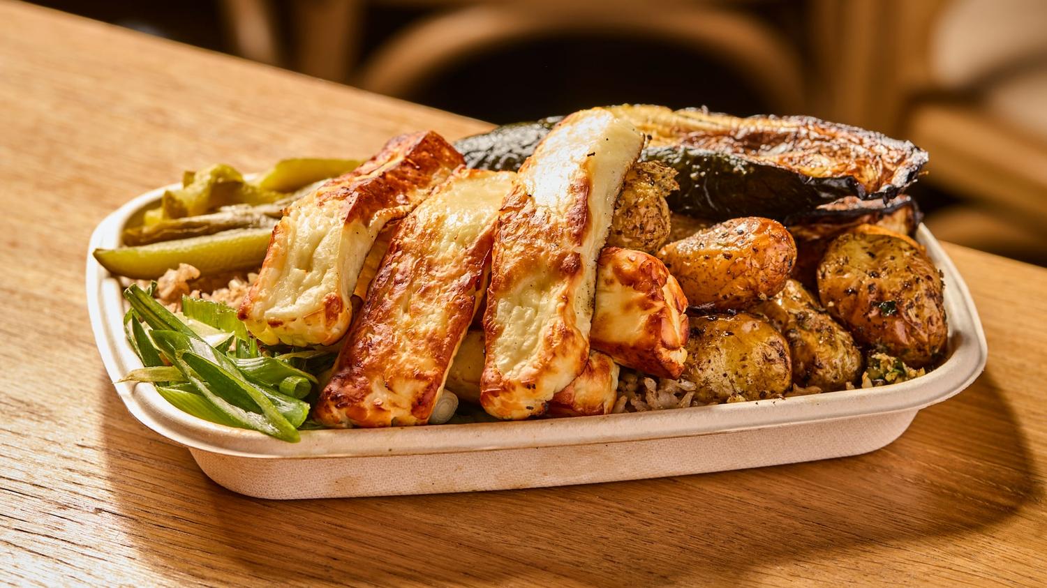 Halloumi Plate