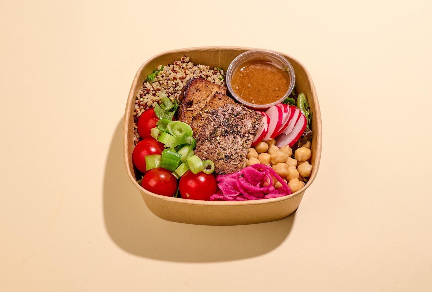 NEW! Tofu and Quinoa Salad