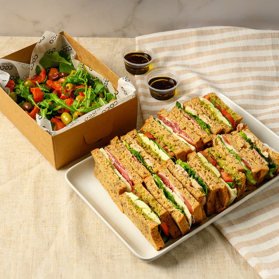 NEW! Non-Gluten Sandwich & Salad Platter