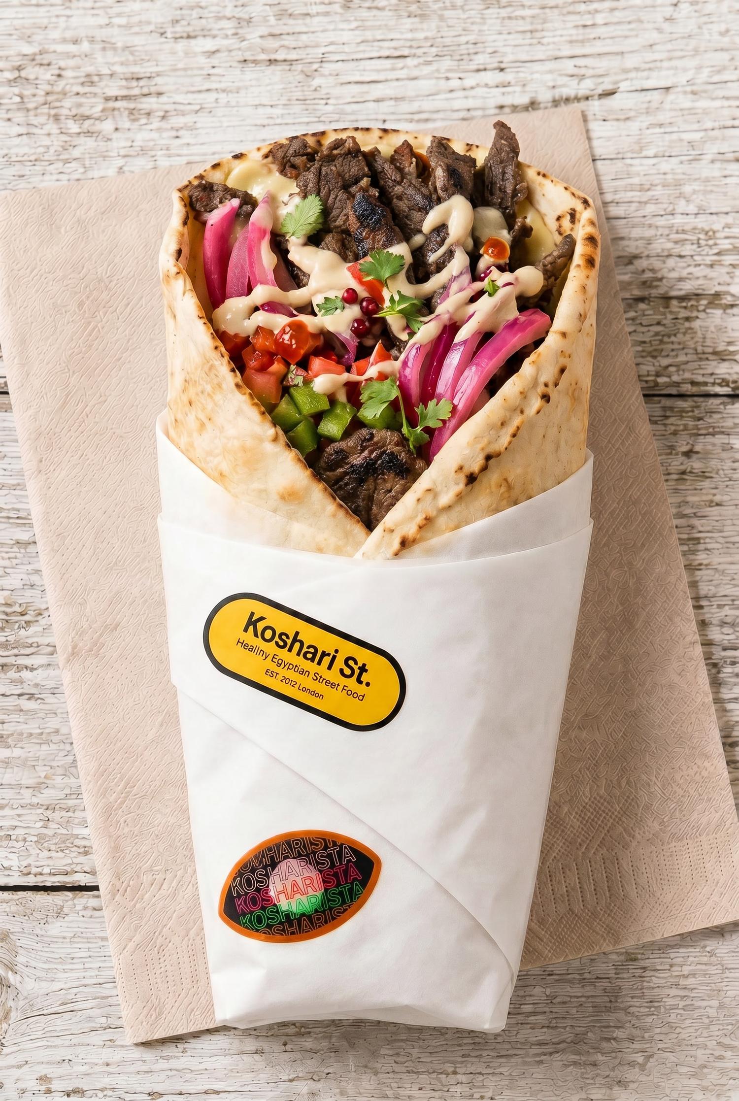 Beef Shawerma Wrap