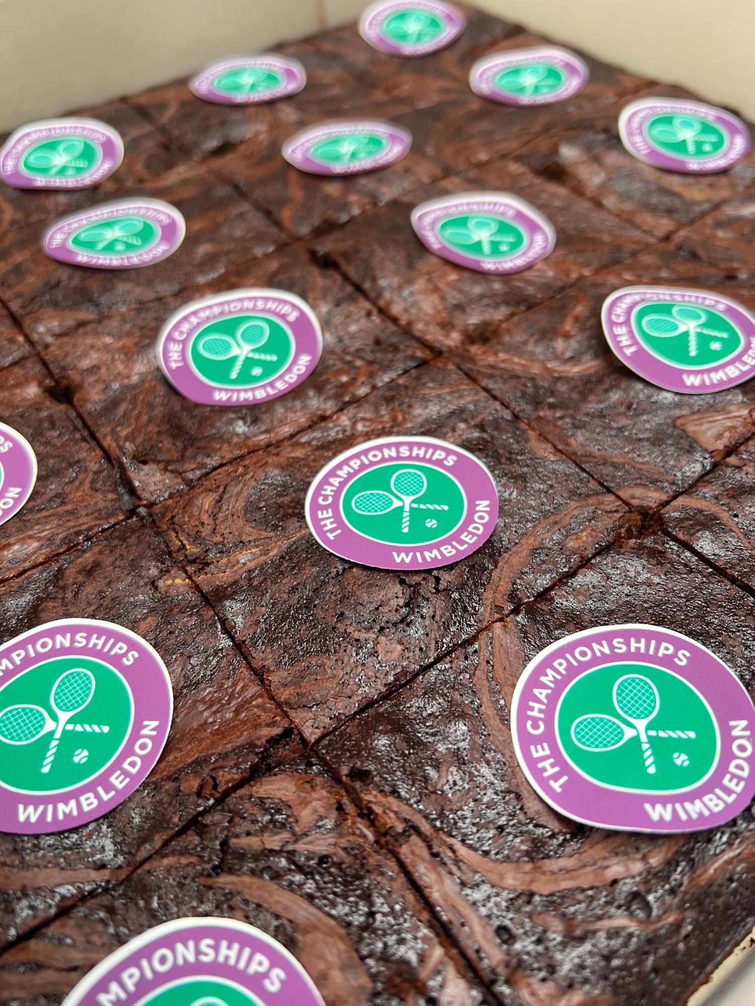 Wimbledon Brownies *5 days notice*