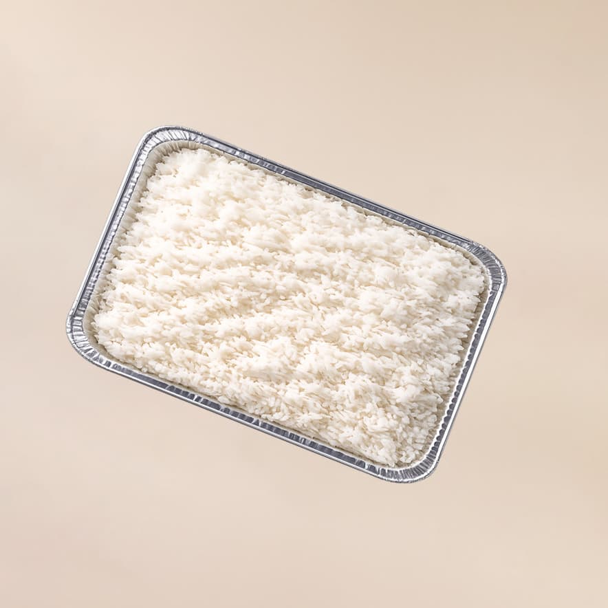 Steamed Rice Tray (Large)