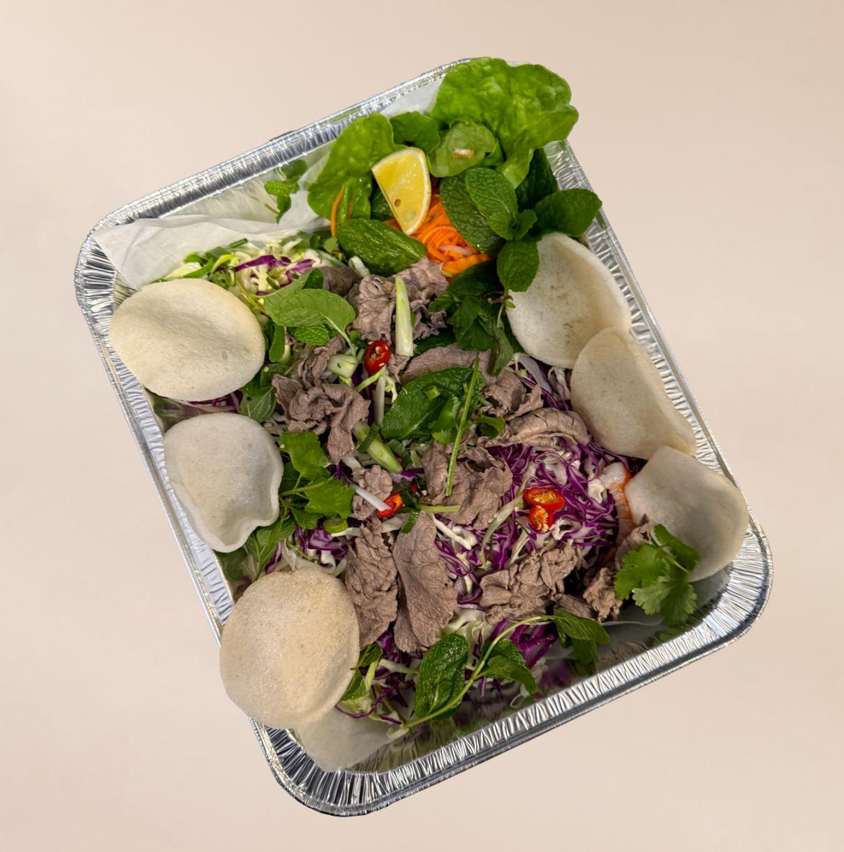 Lime Juice Dressed Beef Salad Platter (Regular)