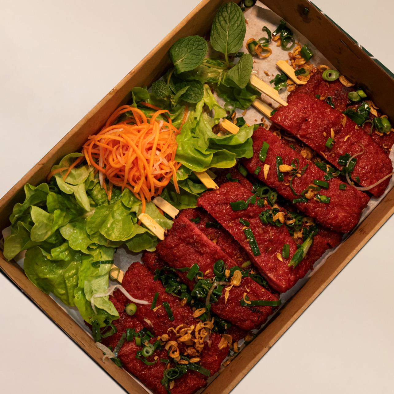 Chargrilled Pork Skewers Nem Nuong (Platter of 12)