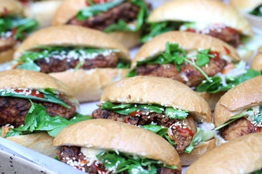 Lemongrass Pork Meatball Banh Mi