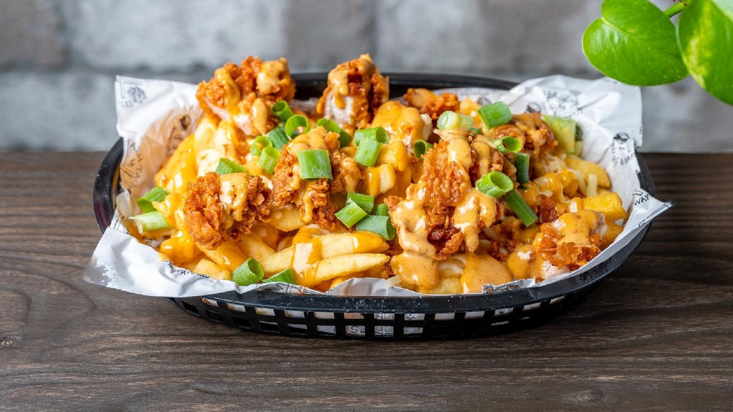 Chilli Mayo Fried Cook Loaded Fries