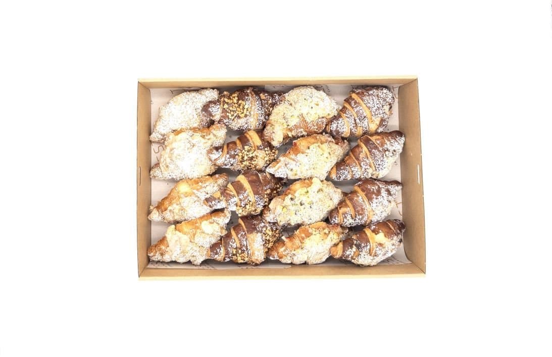 Premium Mini Croissants Collection (Box of 16)