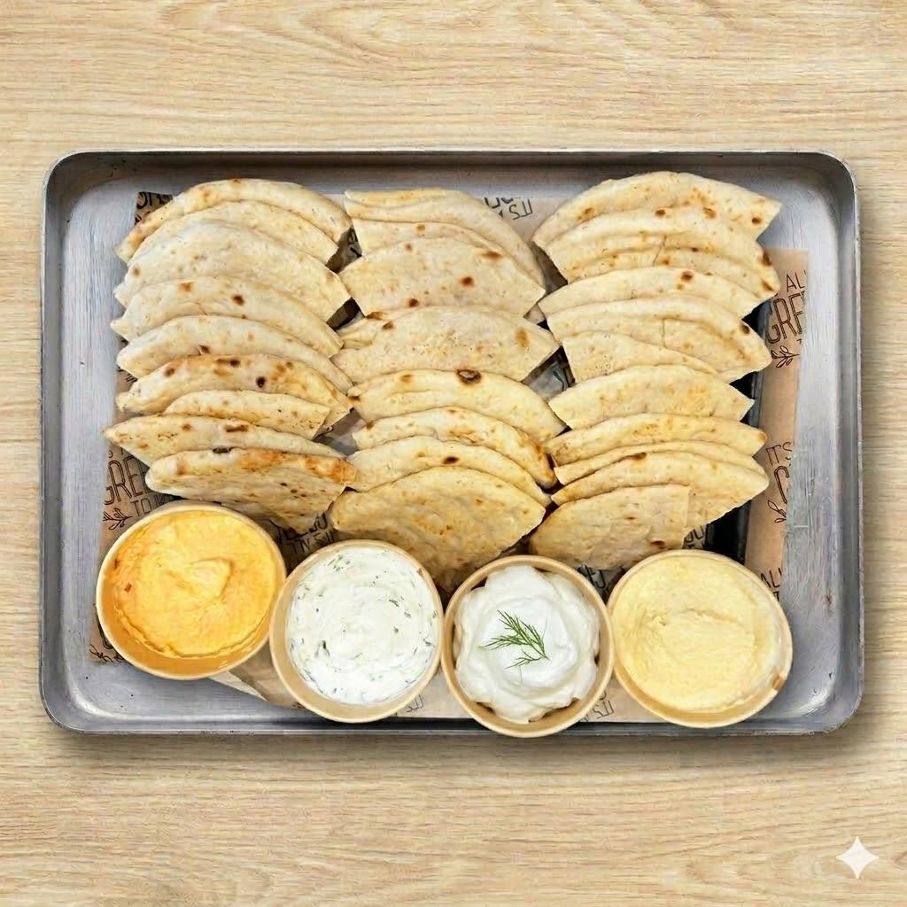 Greek Dip Feast (for 6)