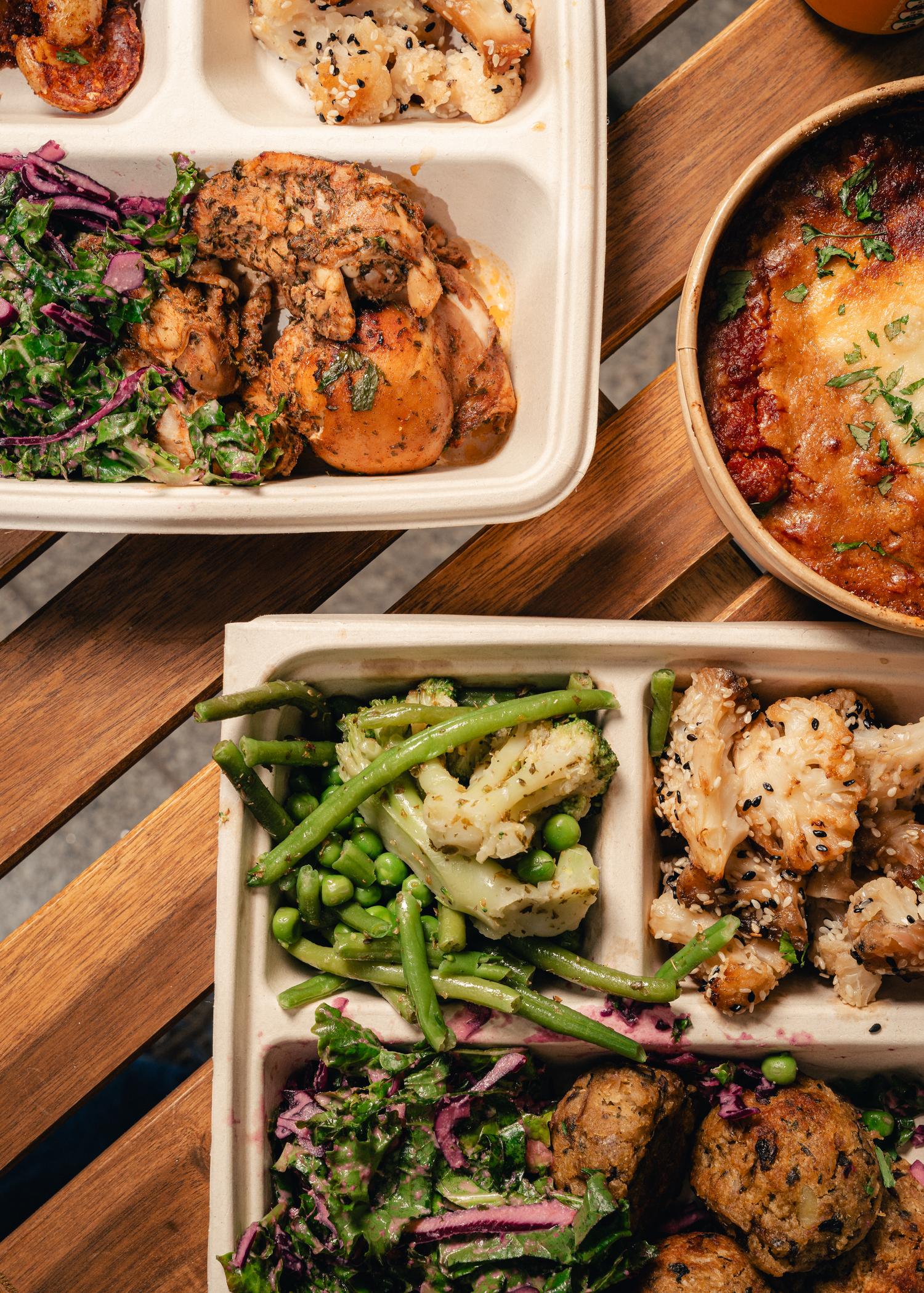 Honey Soy Chicken & Salads - Bowl 2