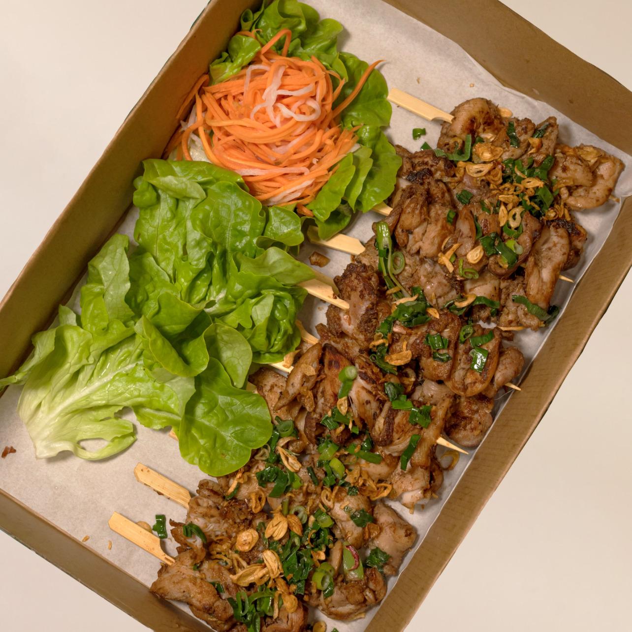 Lemongrass Chicken Skewers (Platter of 12)