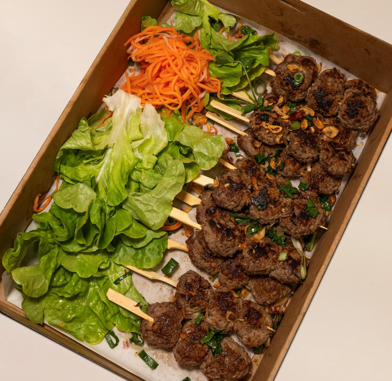Lemongrass Beef Skewers (Platter of 12)